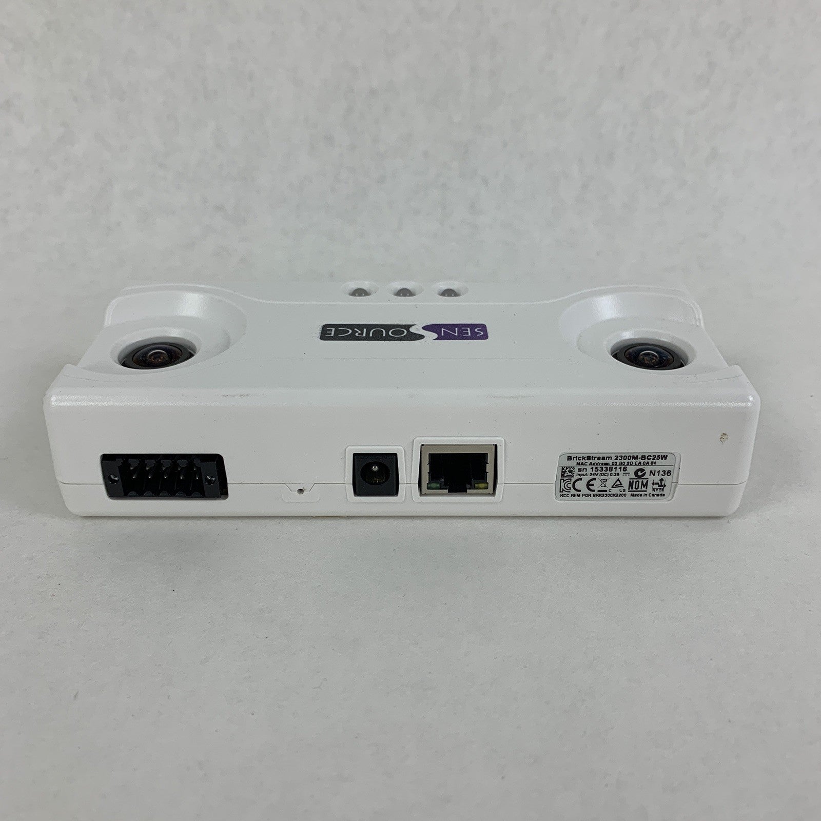 FLIR Brickstream 2300M-BC25W People Counting Tracking Sensor Camera Tested