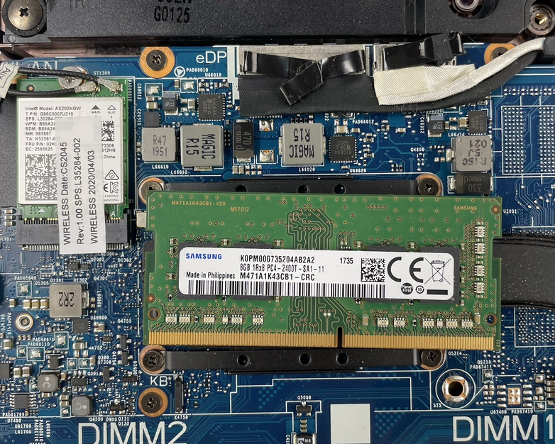 HP EliteBook 850 G6 15.6" i5-8365U 1.60 GHz 8 GB RAM No SSD/OS/AC/Batt - Corner