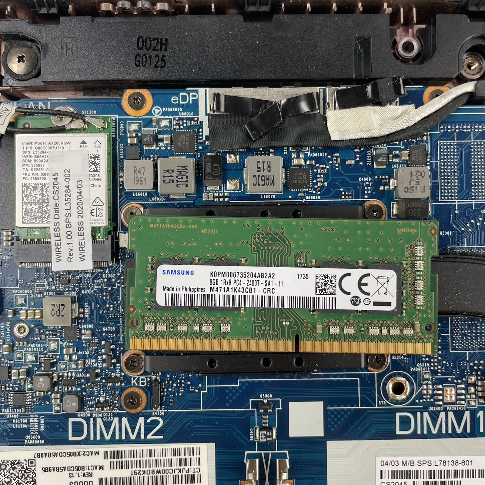 HP EliteBook 850 G6 15.6" i5-8365U 1.60 GHz 8 GB RAM No SSD/OS/AC/Batt - Corner19