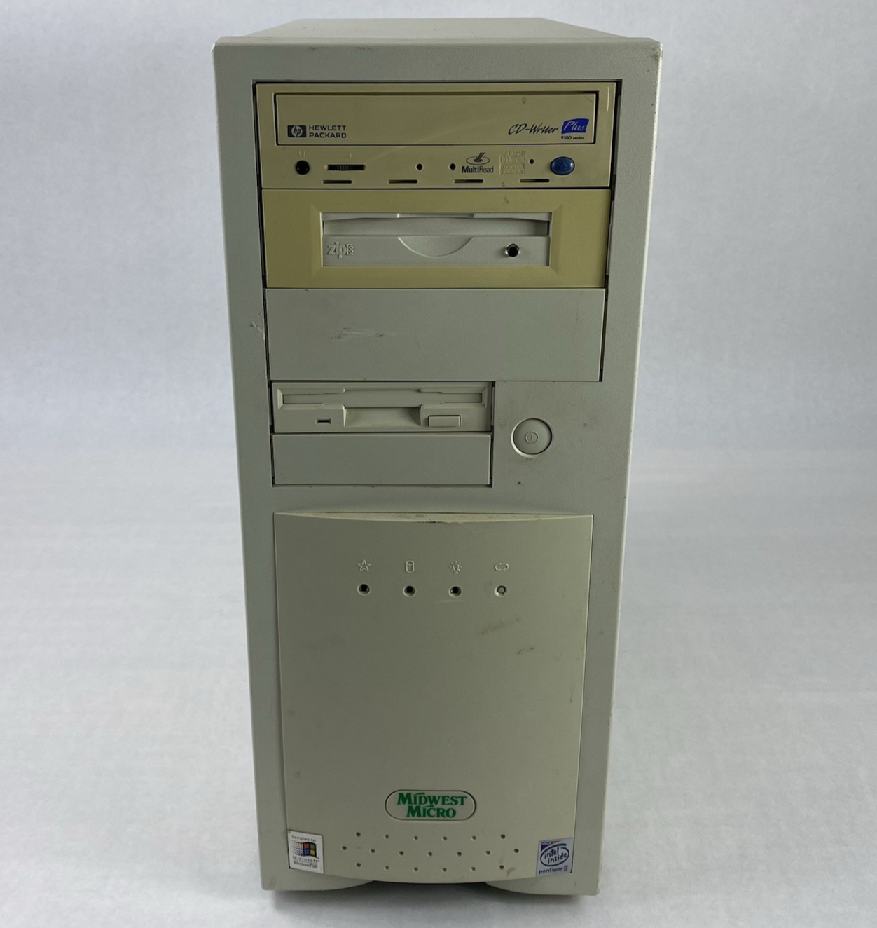 Unbranded Vintage Beige ATX Mid Tower Computer Case with 300W Power Supply
