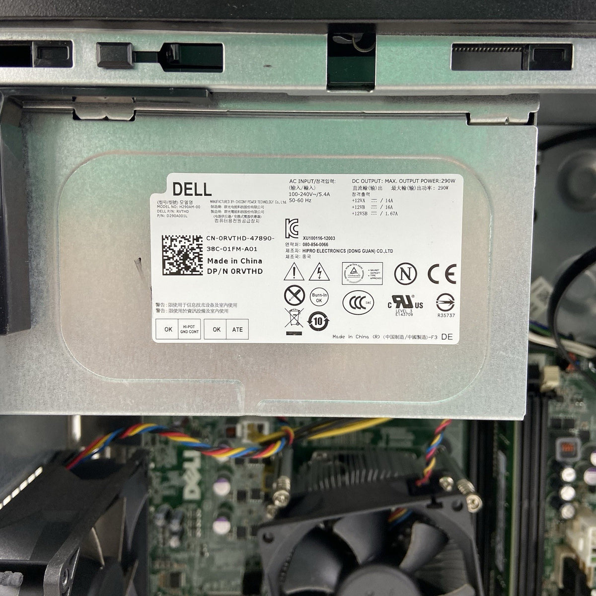 Dell Optiplex 9020 MT Intel Core i5-4670 3.4GHz 4GB RAM No HDD No OS10