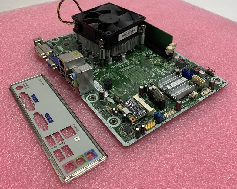 HP IPM61-TB MT Motherboard Intel Core i3-3240T 2.9GHz 4GB RAM 1 Stick w/ Shield