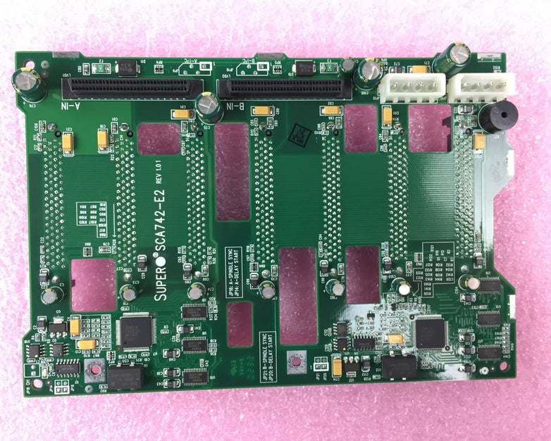 SuperMicro SCSI Dual Channel Backpanel Board SCA742-E2