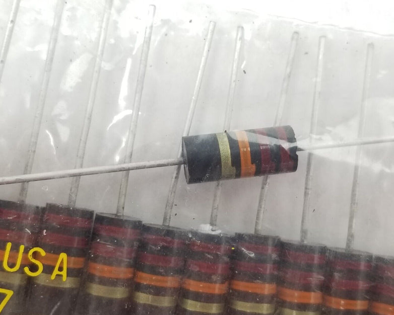 Allen-Bradley 22K OHMS 2W RC42GF223J Resistors HB 2235 (Lot of 25)