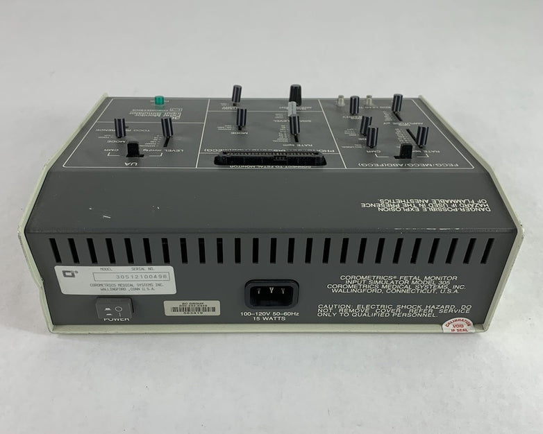 Corometrics 305 Fetal Monitor Input Simulator - Power Tested