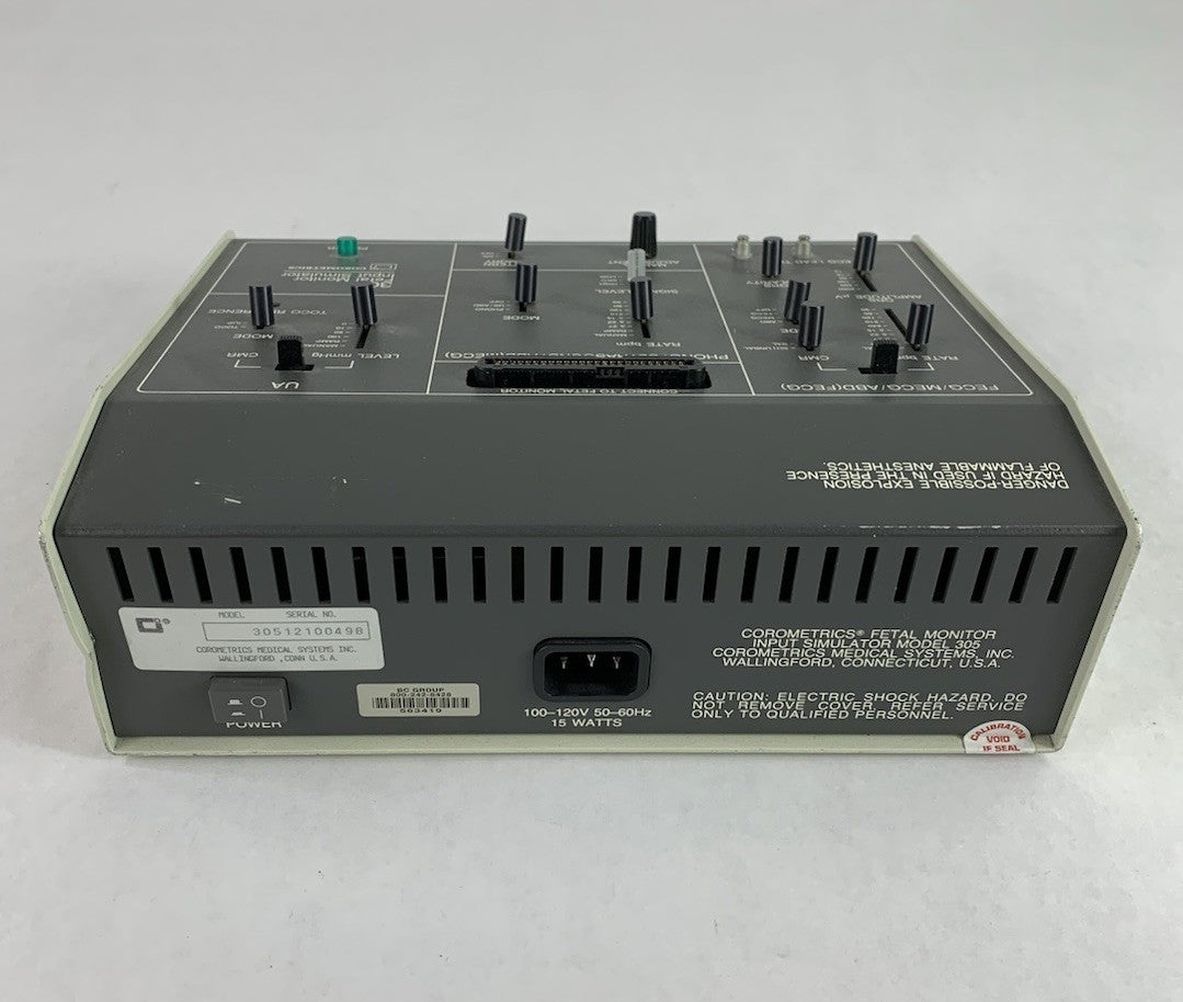 Corometrics 305 Fetal Monitor Input Simulator - Power Tested4