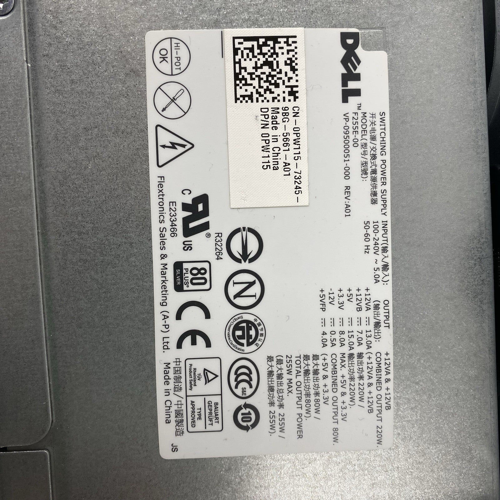 Dell OptiPlex 380 MT Core 2 Duo E7500 2.93GHz 3GB RAM No HDD No OS