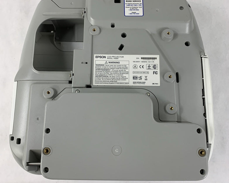 Epson BrightLink 595Wi H599A LCD Lamp Projector 466 Lamp Hours - No Remote