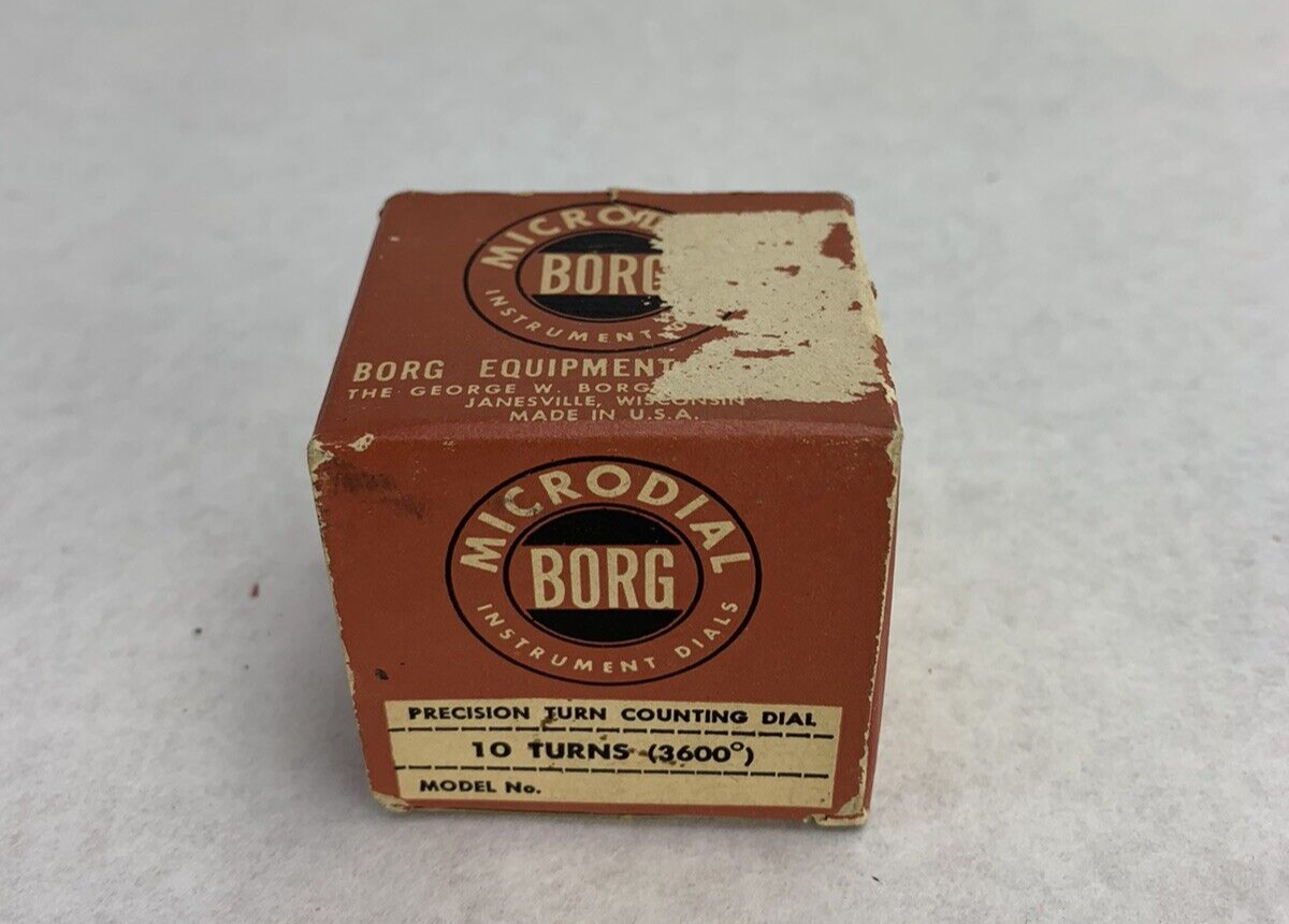 Borg 1320  Precision Turn Counting Dial