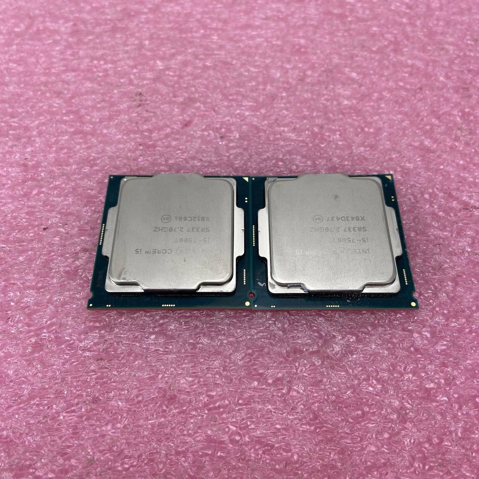 Lot of 2 Intel Core i5-7500T SR337 2.7GHz Desktop CPU3