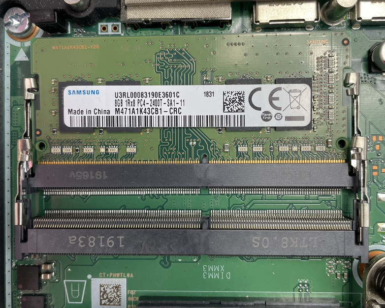 HP ProDesk 405 G4 Micro AMD Ryzen 5 Pro 2400GE 3.20 GHz 8 GB RAM No SSD/OS/AC