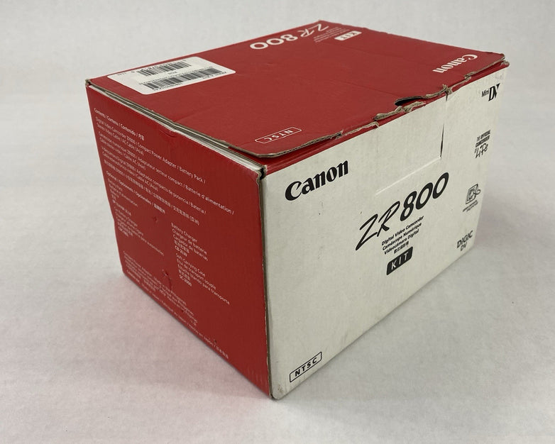 Canon ZR 800 Digital Video Camcorder Kit Untested