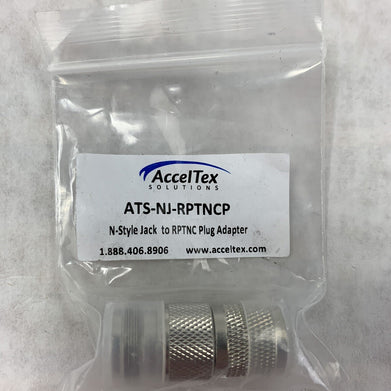 AccelTex N-Style Bulkhead Jack to Plug Arrestor ATS-NJ-RTPNCP (Lot of 6)