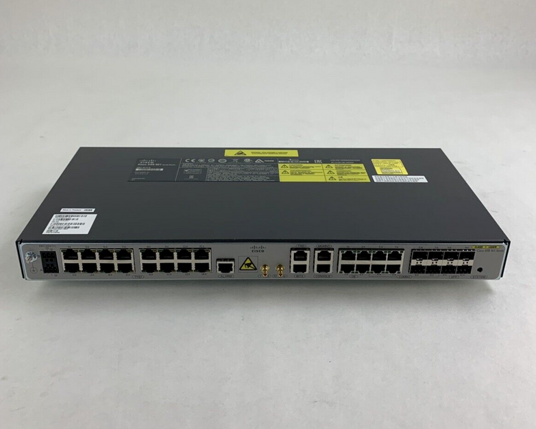 Cisco A901-4C-F-D 8-Port Ethernet Services ASR 901 Series Router Box Opened