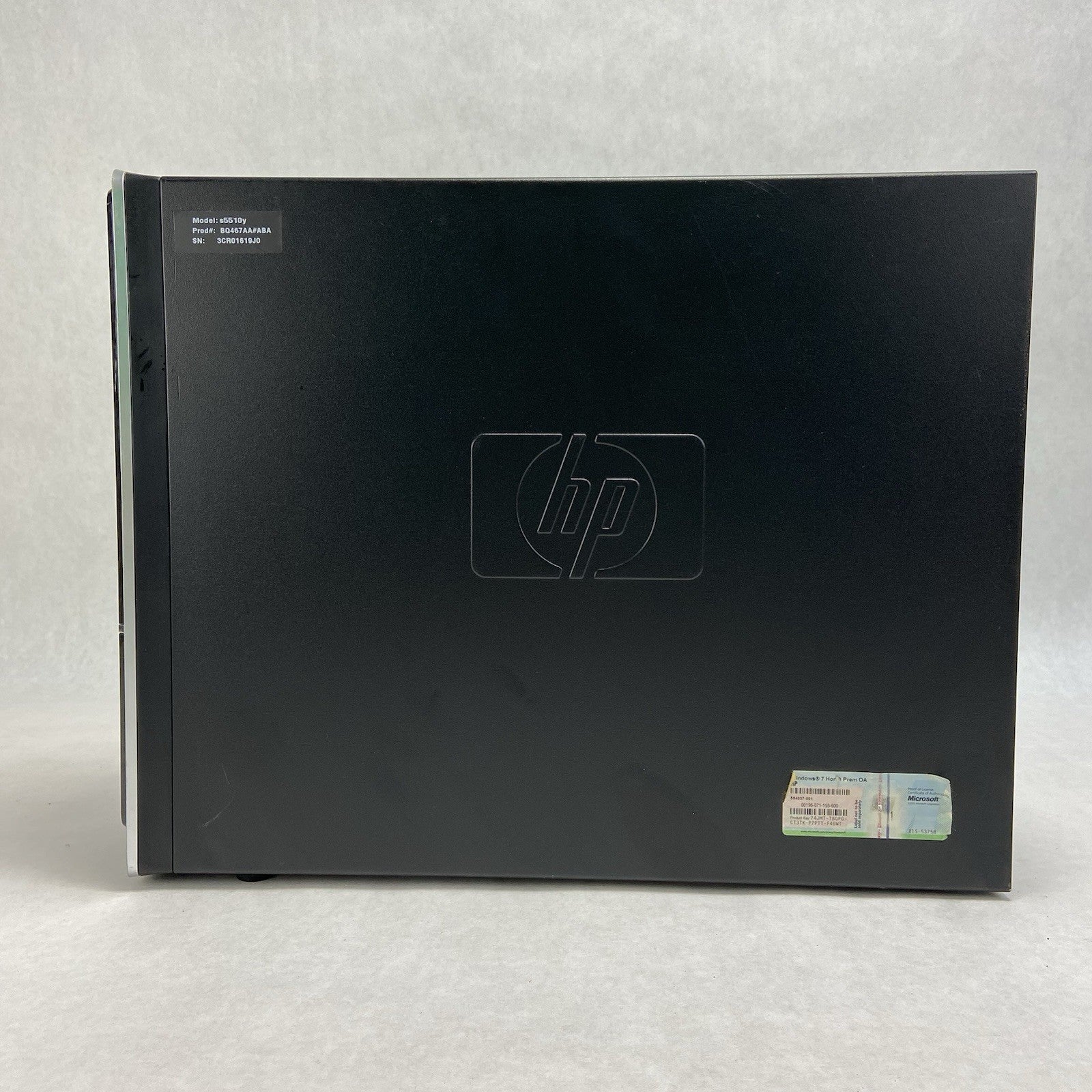 HP Pavilion s5510y SFF AMD Athlon II x2 240 2.8GHz 3GB RAM No HDD No OS3