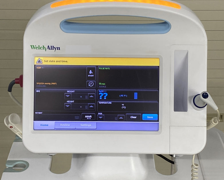 Welch Allyn 6000 Series Vital Sign Monitor 63MTXX w/ Mobile Stand 4800-60