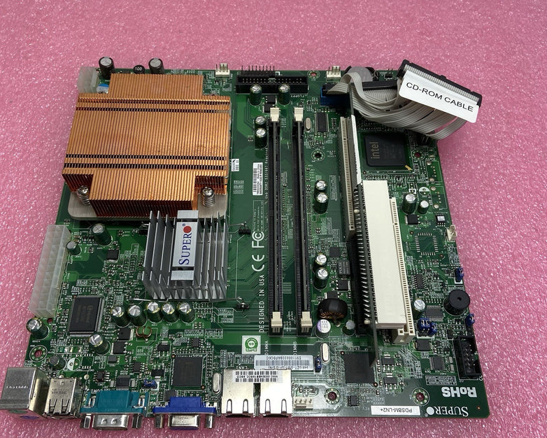 SuperMicro PDSBM-LN2+ Motherboard Intel Pentium Dual E2220 2.4GHZ 2GB RAM
