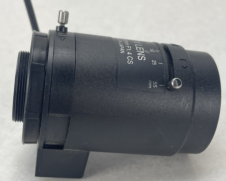 NAV CCTV Lens NAV5-55DC 1/3" 5-55MM F1.4 CS DC-Automatic Iris Lot of 4