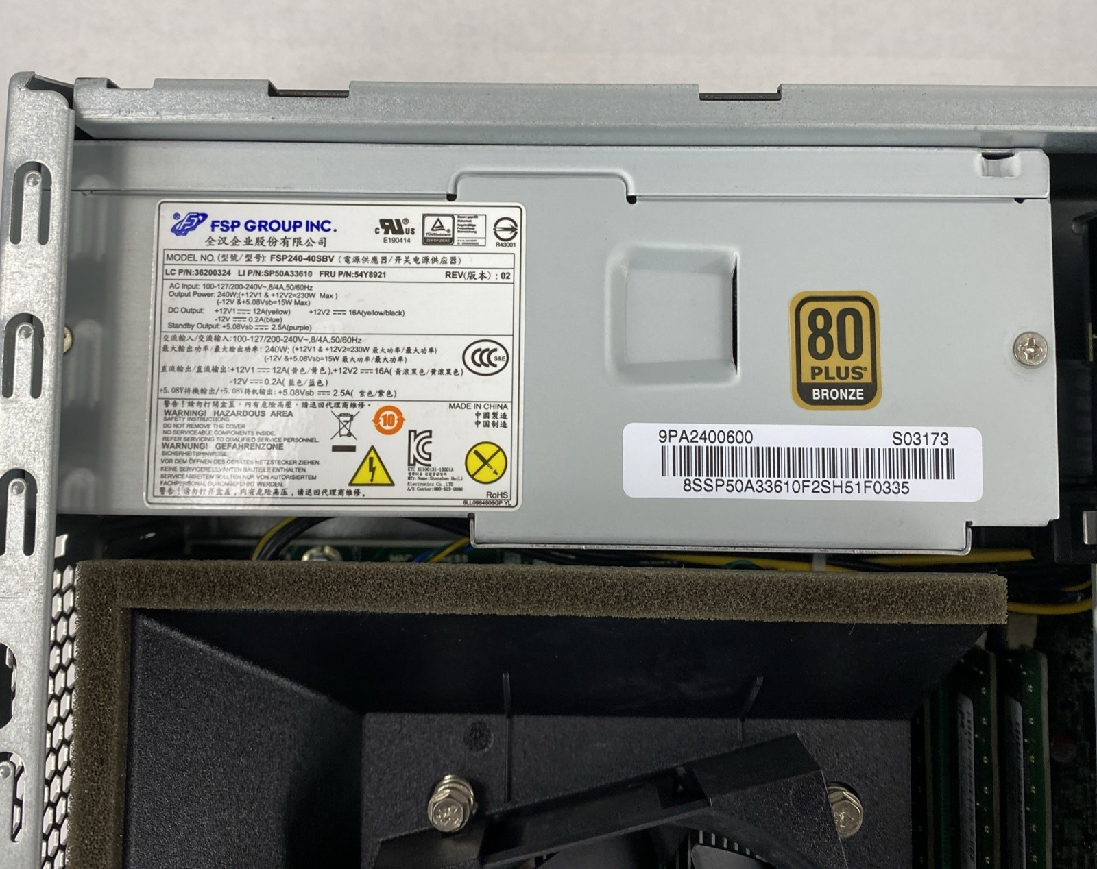 Lenovo ThinkCentre M83 SFF Intel Core i5-4570 3.20GHz 8GB RAM No HDD No OS