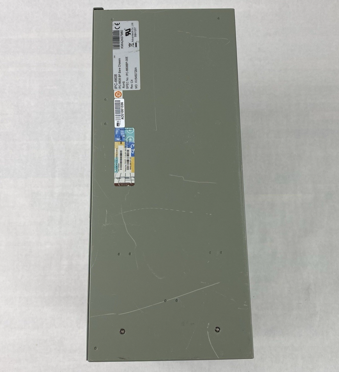 Advantech IPC-6608 BP Bare Chassis Computer Case No Power Supply