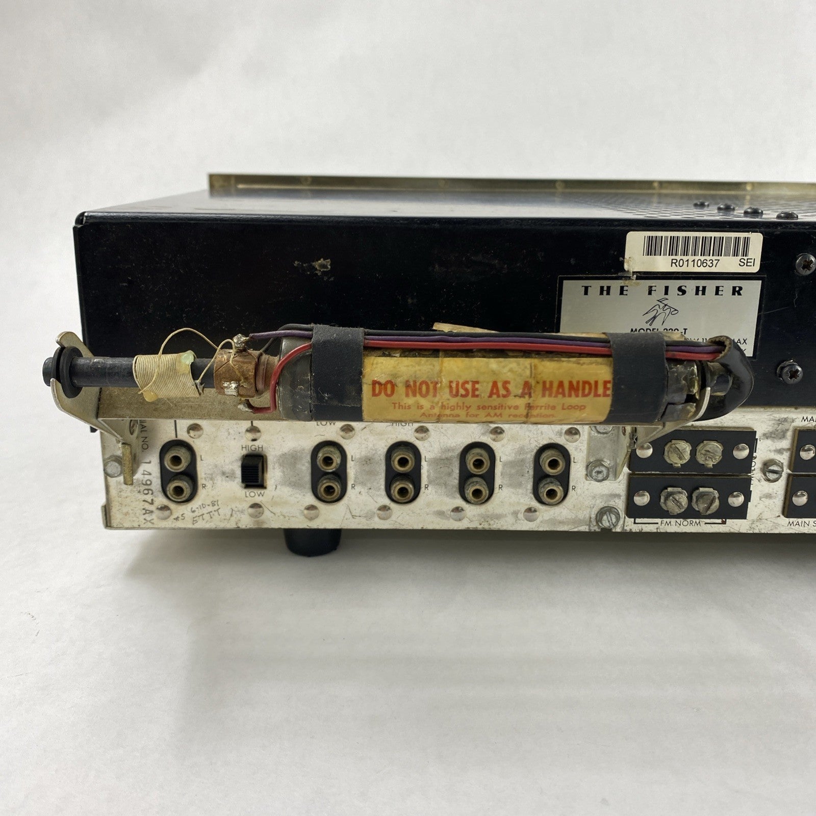 The Fisher 220-T Receiver Stereo Parts or Repair6