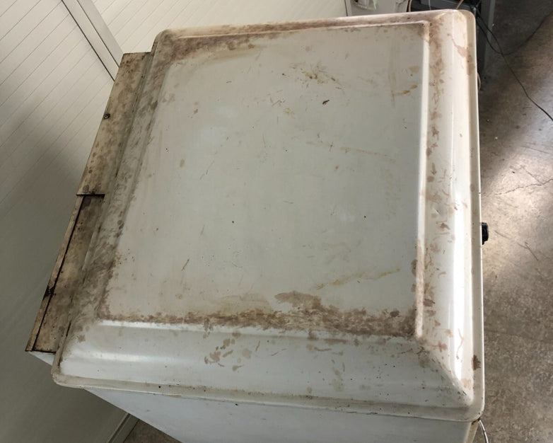 Vintage Westinghouse Refrigerator Fridge Ice Box 24" x 24" x 57"