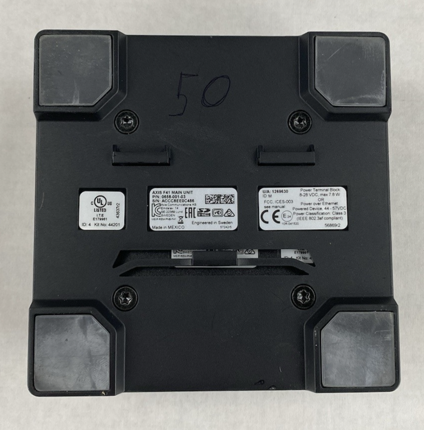 Axis Communications F41 Main Unit 0658-001-01