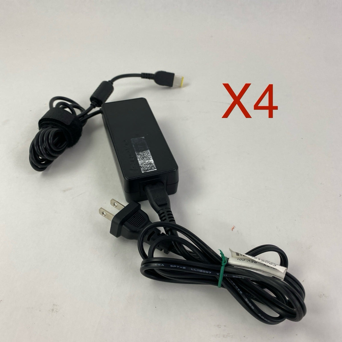 Lenovo ADLX65NCC2A 65W Yellow Square Tip AC Adapter Mixed Lot - Lot of 40