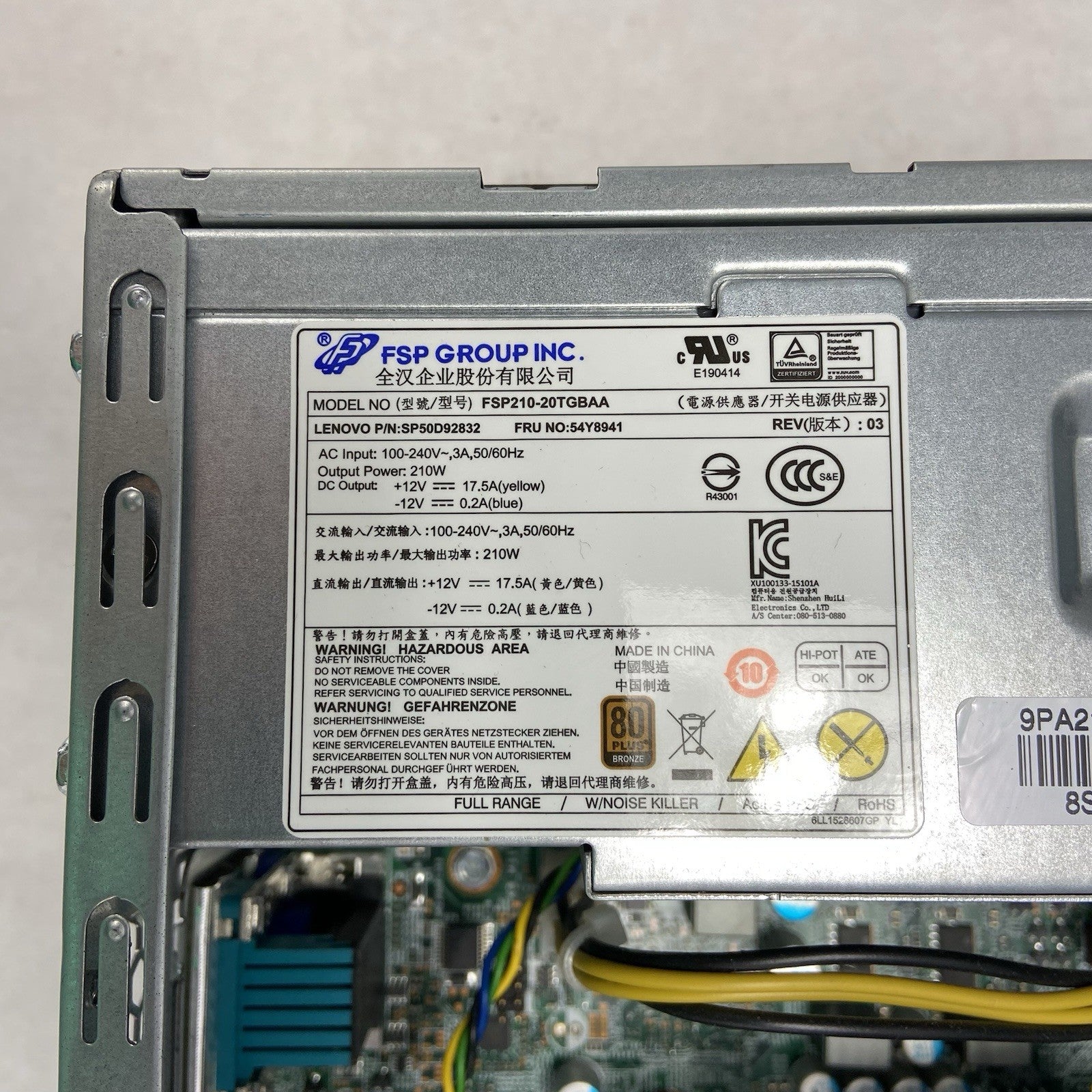 Lenovo ThinkCentre M900 SFF Intel Core i5-6500 3.2GHz 8GB RAM No HDD No OS13