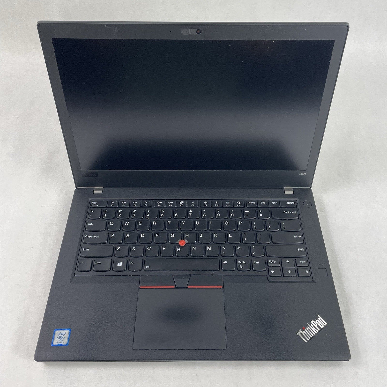 Lenovo ThinkPad T480 14" i5-8350U 1.70 GHz 8 GB RAM No SSD/OS/AC/Battery1