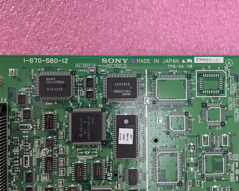 Sony DNW-A65P Betacam SX Player Board 1-670-580-12 - Untested