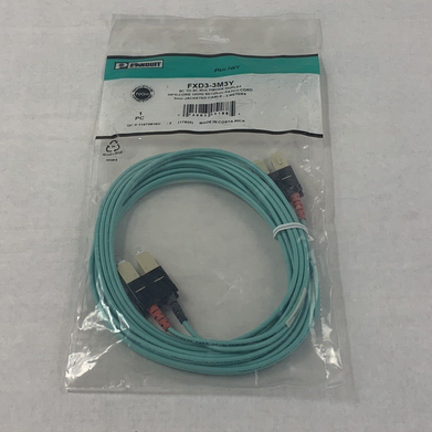 Lot of (4) PANDUIT FXD3-3M3Y / FXD33M3Y (NEW IN BOX)