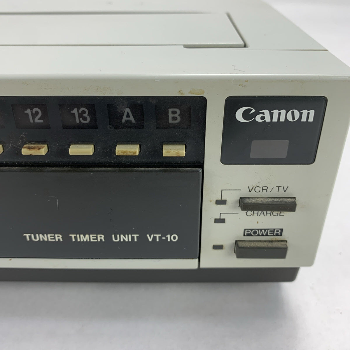Vintage Canon VT-10A 120V 60Hz 43W Tuner Timer Unit VT-10 2
