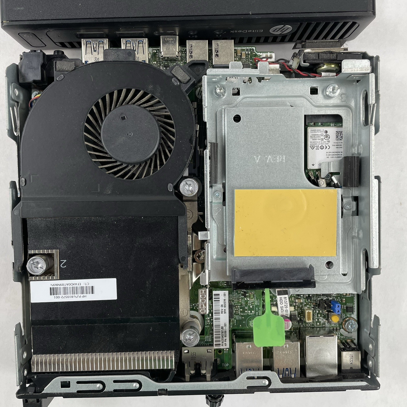 HP EliteDesk 800 G2 Micro i5-6500T 2.50 GHz 8 GB RAM No SSD/OS/AC12