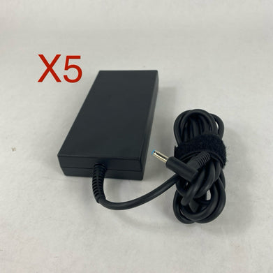 HP TPN-LA18 240V 1.7A Blue Tip AC Adapter No Power Cord Lot of 5