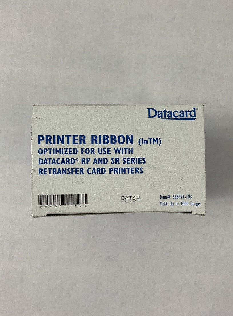 Datacard Printer Ribbon 568971-103, 1000 Images