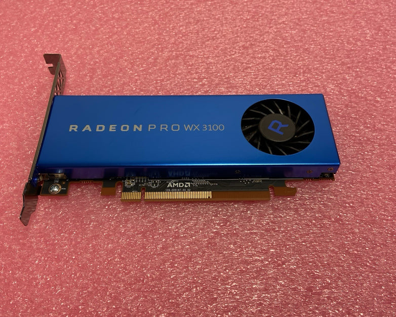 Radeon Pro WX 3100 PCIe x16 4GB GDDR5 Full Height Graphics Card 190-D09187-00_02
