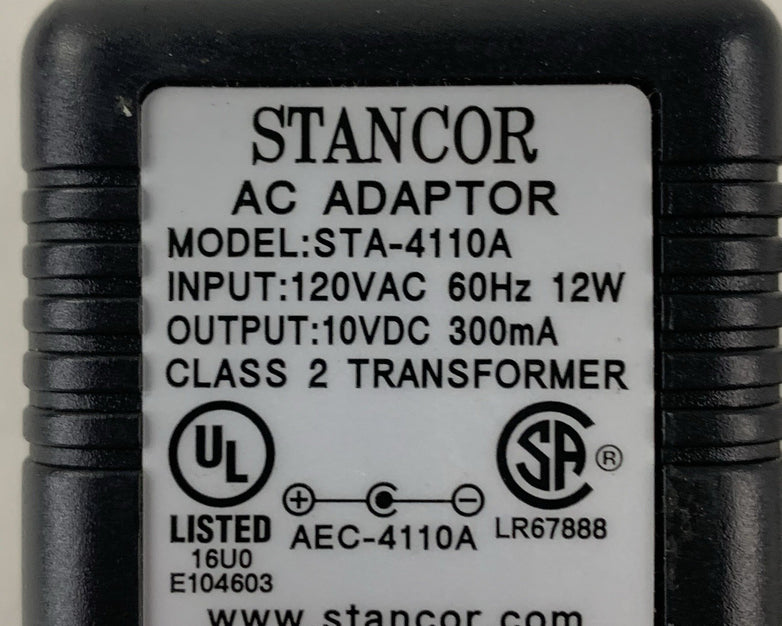 Stancor STA-4110A  AC Adapter Transformer Power Supply