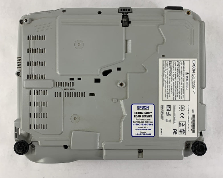 Epson PowerLite 98H H687A LCD Lamp Projector 2964 Lamp Hours - No Remote