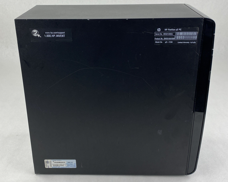 HP Pavilion P2-1134 MT AMD E-450 1.60GHz 4GB RAM No HDD No OS