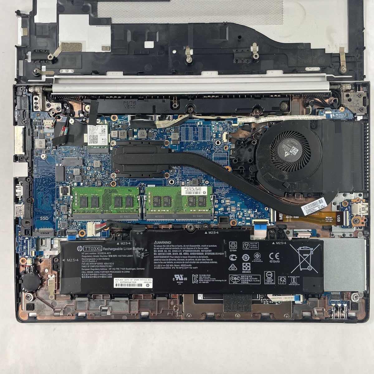 HP EliteDesk 850 G6 15.6" i5-8365U 1.60 GHz 16 GB RAM No SSD/OS/AC18