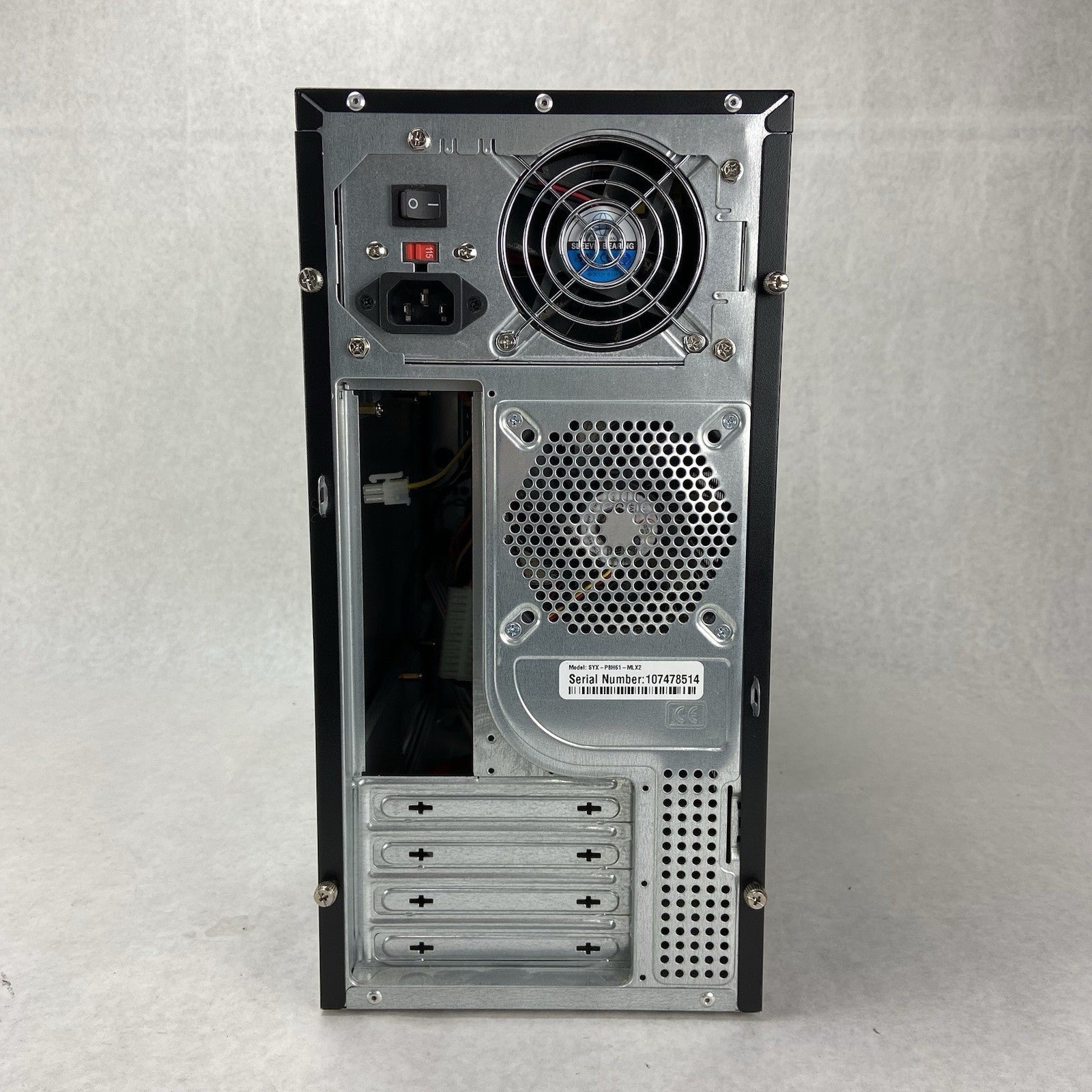 SYX Mini Tower Computer Case Soly Tech ATX300W Switching Power Supply4