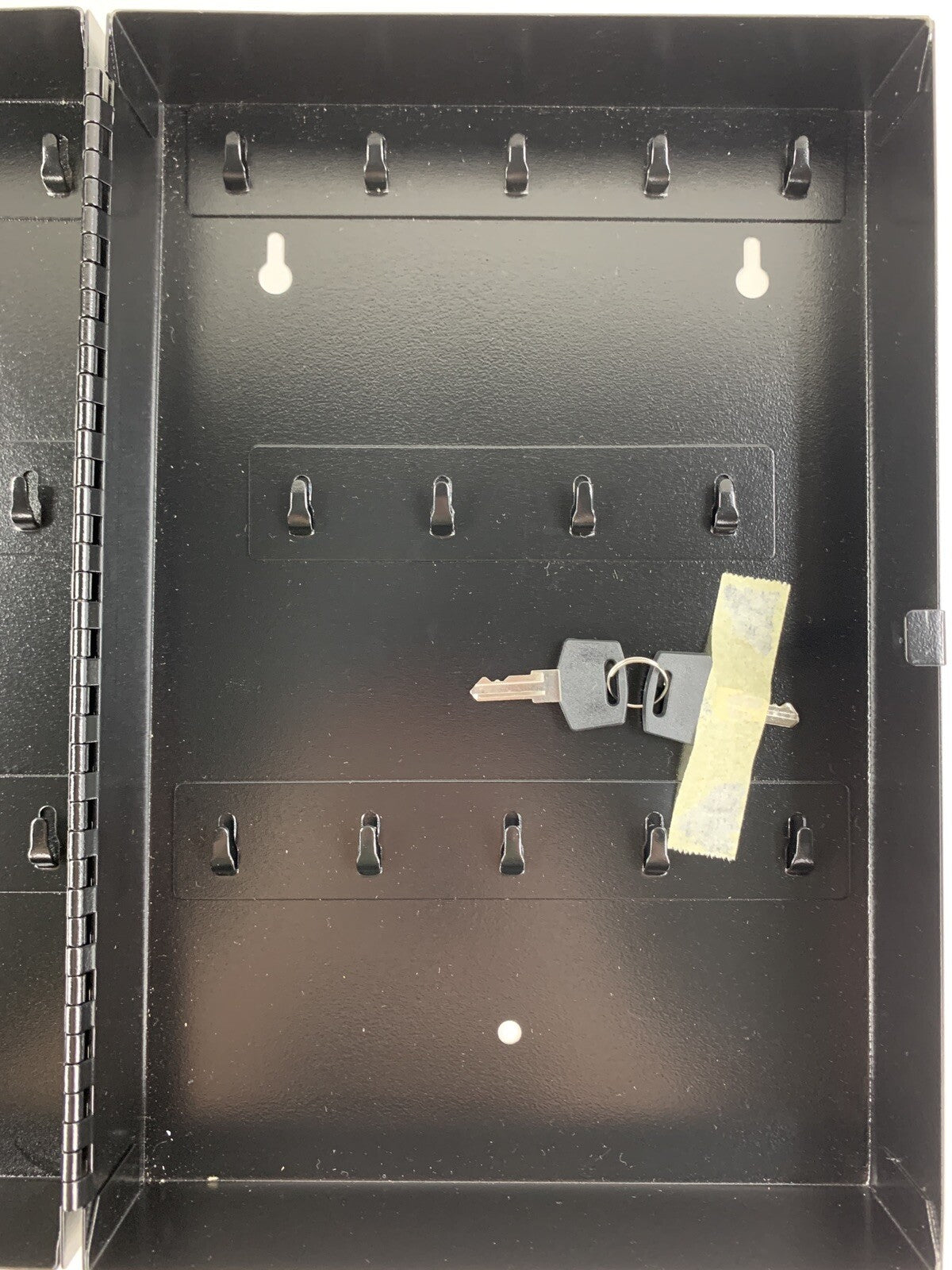 First Alert 3060F Steel Key Storage Cabinet 28 Keys Wall Secured Home