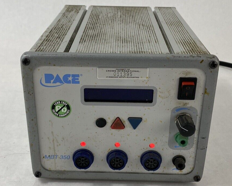 Pace MBT 350 Multi-Channel Soldering Station 120V 50-60Hz 210w Power Tested