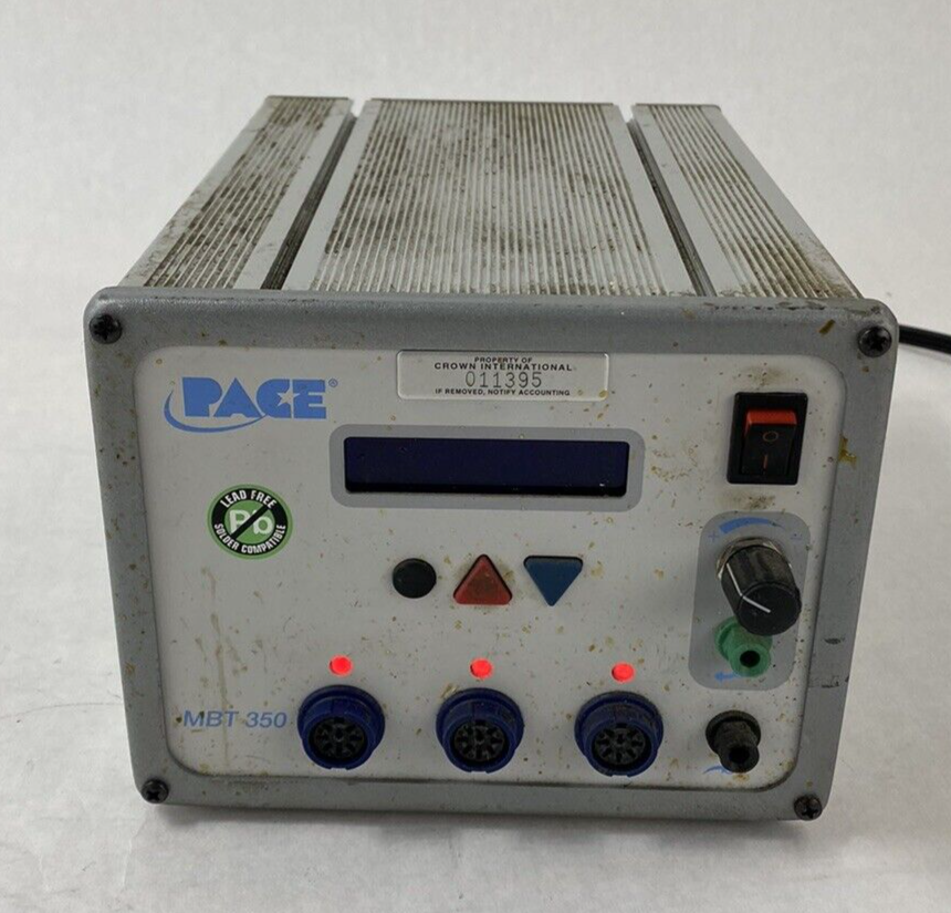 Pace MBT 350 Multi-Channel Soldering Station 120V 50-60Hz 210w Power Tested