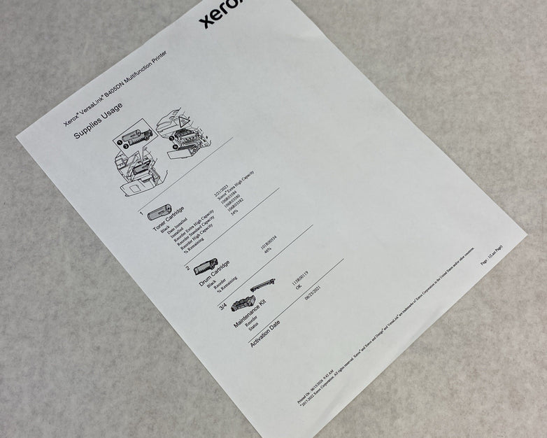 Xerox VersaLink B405 Monochrome B&W Multifunction Printer B405DN - Lot of 2