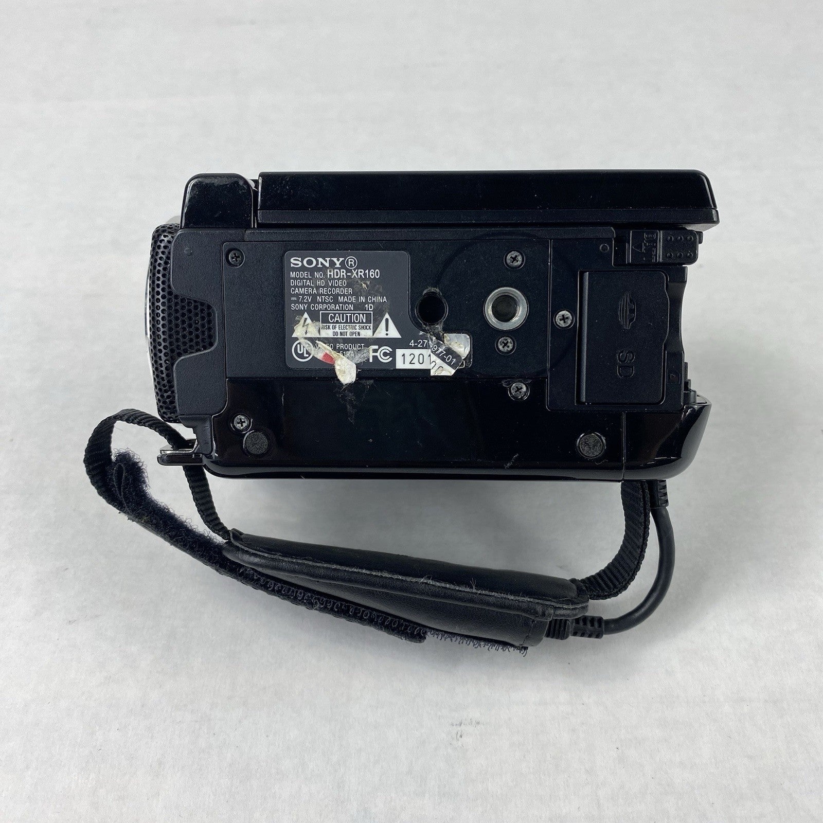 Sony HDR-XR160 Digital HD Video Camera Recorder with AC Adapter Power Tested
