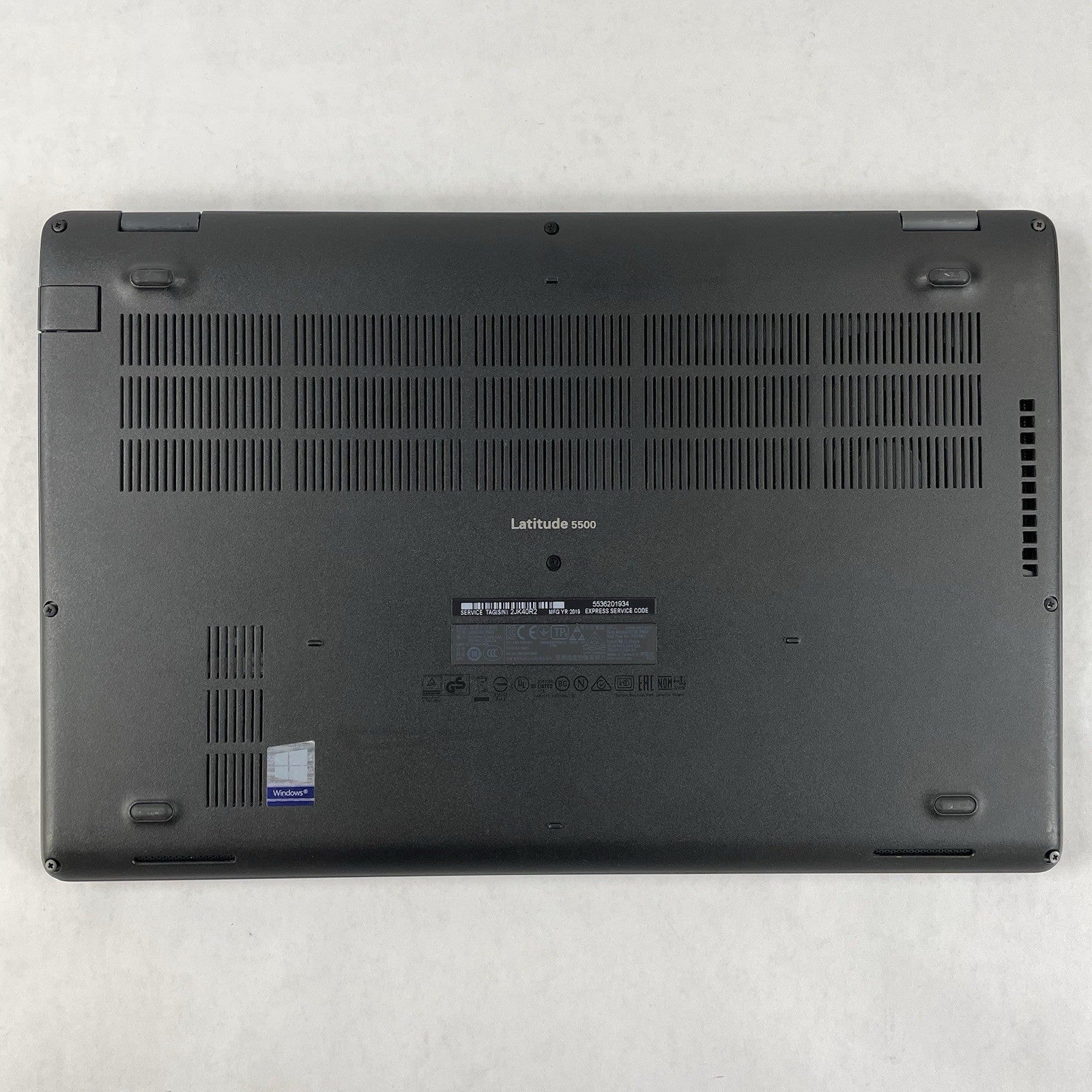 Dell Latitude 5500 15.6" i5-8265U 1.60 GHz 8 GB RAM No SSD/OS/AC16