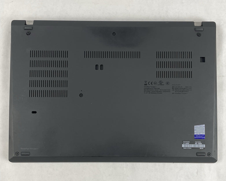 Lenovo ThinkPad T14 Gen 1 14" i5-10310U 1.70 GHz 8 GB RAM No SSD/OS/AC/Batt