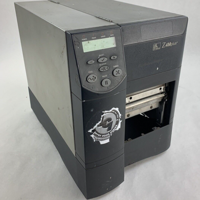 Zebra Z4M Plus DT Direct Thermal Label Printer Self Serial Parallel Tested